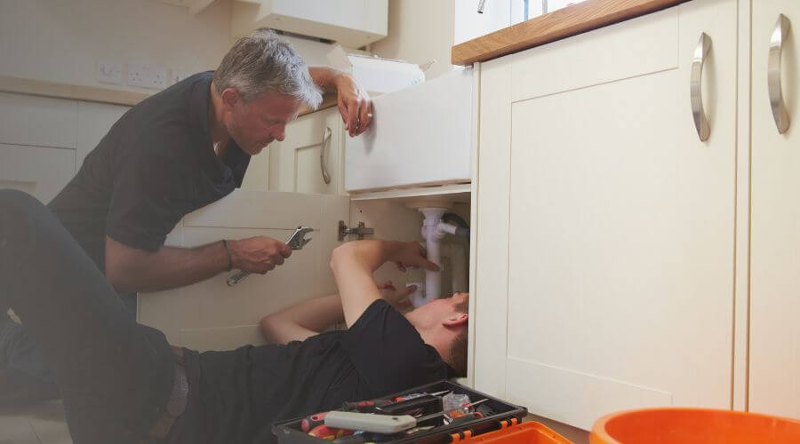 Professional burst pipe repair services in Alma, AR